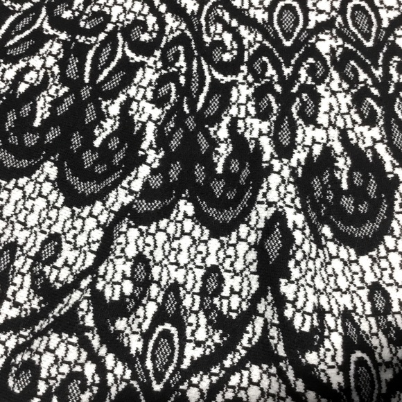 Cynthia Rowley ✦ Baroque Lace-inspired Knit Stretch Skirt (S) - Picture 2 of 5